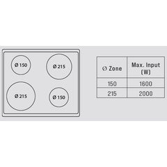 LOFRA - DOLCEVITA INDUKTION - SINGLE OVEN 60cm - RBI 66 MFT/ 4I - Ivory - Messing Finish – Vorschau 3