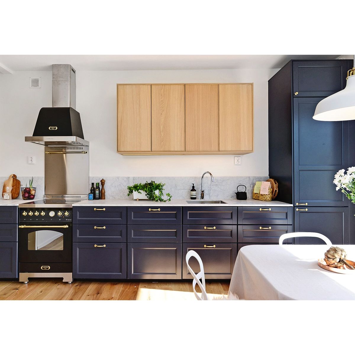 LOFRA - DOLCEVITA INDUZIONE - FORNO SINGOLO 60cm - RNM 66 MFT/ 4I - Nero - Finiture Ottone