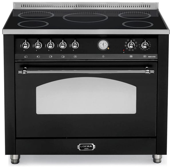 LOFRA - DOLCEVITA INDUCTION - SINGLE OVEN 90cm - RNMG 96 MFT/ 5 I - Black Chrome Finish 