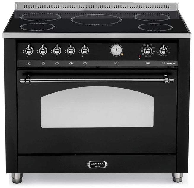LOFRA - DOLCEVITA INDUCTION - SINGLE OVEN 90cm - RNMG 96 MFT/ 5 I - Black Chrome Finish 