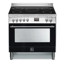 LOFRA - VENEZIA INDUCTION - SINGLE OVEN - PNMG 96 WMFT/ 5I - STAINLESS STEEL BLACK DOOR 
