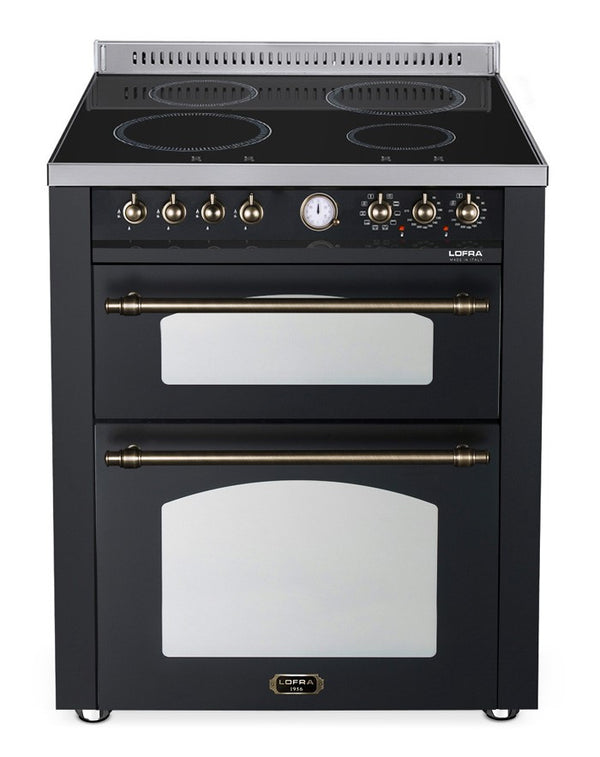 LOFRA - DOLCEVITA INDUCTION - DOUBLE OVEN 70cm - RNMUD 76 MFTE/ 4I - Black Bronze Finish 