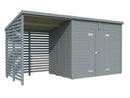 Palmako Gerätehaus Leif 4,5+2,9 m² aus Holz