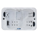 Tronitechnik Outdoor Whirlpool Spa TINO PRO Weiß Silber Marmoriert 195cm x 127cm