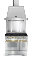 LOFRA - DOLCEVITA INDUKTION - DOUBLE OVEN 90 cm - RSD 96 MFTE/ 5I - STAINLESS STEEL Messing Finish