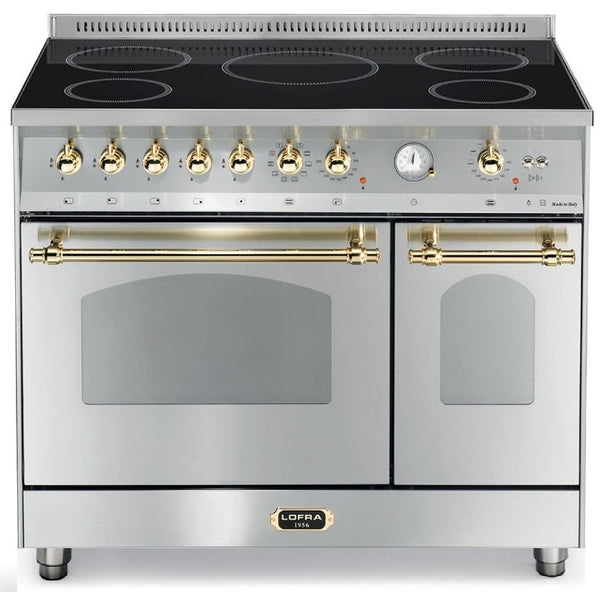 LOFRA - DOLCEVITA INDUCTION - DOUBLE OVEN 90 cm - RSD 96 MFTE/ 5I - STAINLESS STEEL Brass finish 