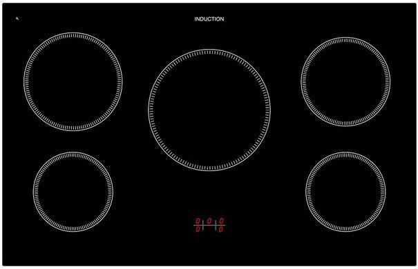 LOFRA - DOLCEVITA INDUCTION - DOUBLE OVEN 90 cm - RBID 96 MFTE/ 5I - Ivory - Chrome Finish 