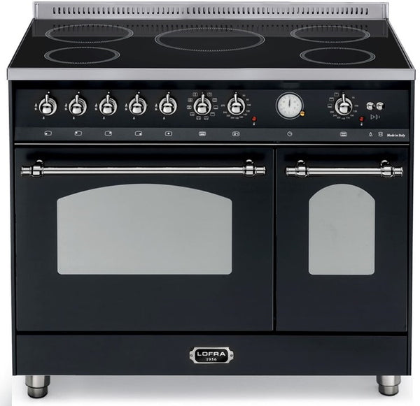 LOFRA - DOLCEVITA INDUCTION - DOUBLE OVEN 90 cm - RNMD 96 MFTE/ 5I - Black Chrome Finish 