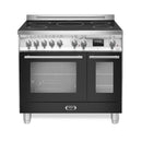 LOFRA - VENEZIA INDUCTION - DOUBLE OVEN - PNMD 96 MFTE/ 5I - STAINLESS STEEL BLACK DOOR 