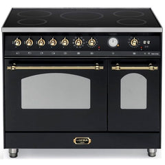 LOFRA - DOLCEVITA INDUZIONE - DOPPIO FORNO 90cm - RNMD 96 MFTE/ 5IF - Nero Finitura Ottone – Vorschau 1