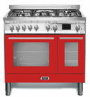 LOFRA - VENEZIA - DOUBLE OVEN 90 cm - PRD 96 MFTE /AEO - Stainless steel - Fire Red 