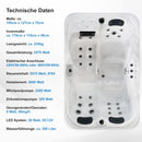 Tronitechnik Outdoor Whirlpool Spa TINO White