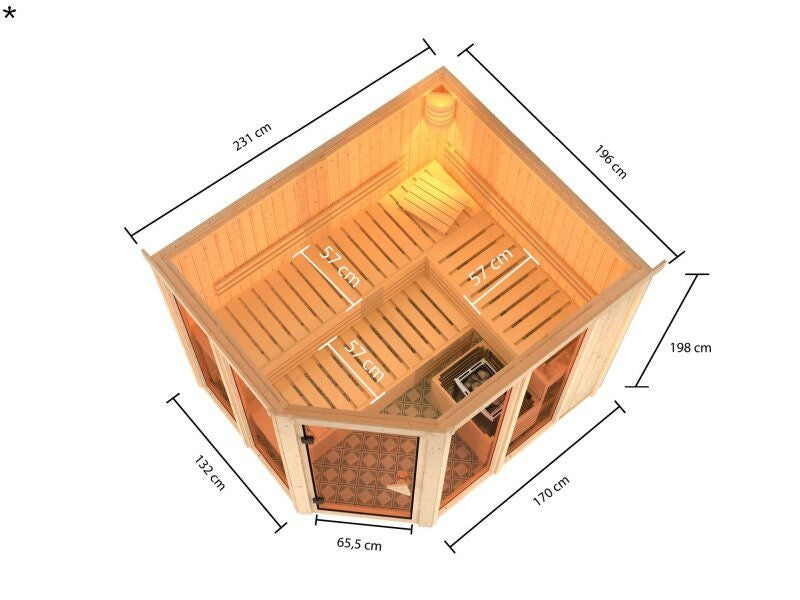 Karibu Sauna Ainur