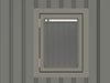 StarLine Metall Gerätehaus Modell Style 4,45 m² Spar-Set 2 Alu Grau