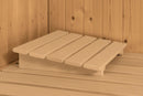 Karibu Innensauna "Sauna Hannah 3" 5 Personen 9 kW Bio-Kombi Ofen + Steuergerät HUUM WIFI