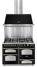 LOFRA - DOLCEVITA - QUATTROPORTE 120 cm - RNM 126 SMFET+MFT / 2 AEO - Black Brass Finish 