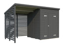Palmako Gerätehaus Leif 3,0+2,9 m² aus Holz