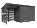 Palmako Gerätehaus Leif 4,5+2,9 m² aus Holz
