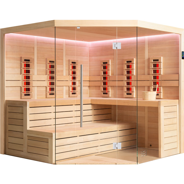 EAGO AWT E1611B-IR Hemlock 200x200 ohne Ofen