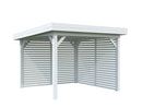 Palmako Gartenhaus Lenna 8,3 m² Set 302 aus Holz, 28 mm