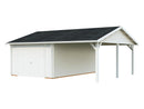 Palmako Roger 19,0+16,2 m2 mit Holztor
