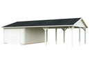 Palmako Roger 19,0+33,2 m2 mit Holztor