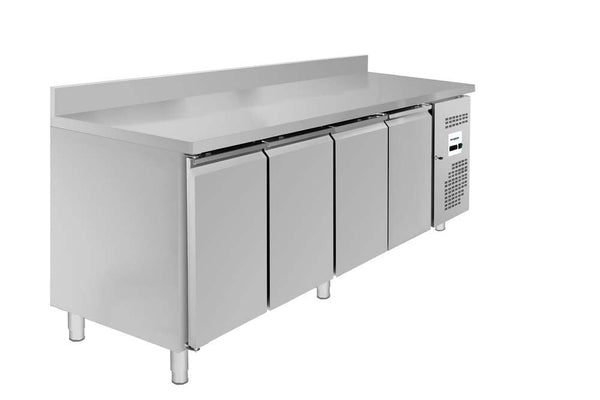 Bergman  Ecoline 700 Kühltisch 4-Türig Mit Aufkantung - 553 L