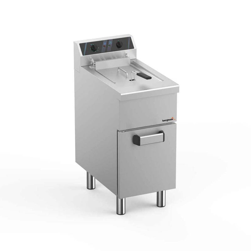 Bergman Profiline 700 Electric Deep Fryer with 1 Basin 12 L
