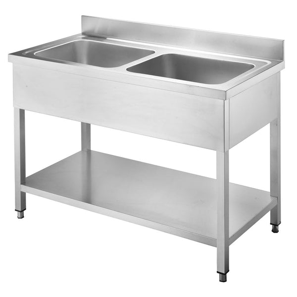 Bergman Profiline sink tables 600 with 2 basins B1000