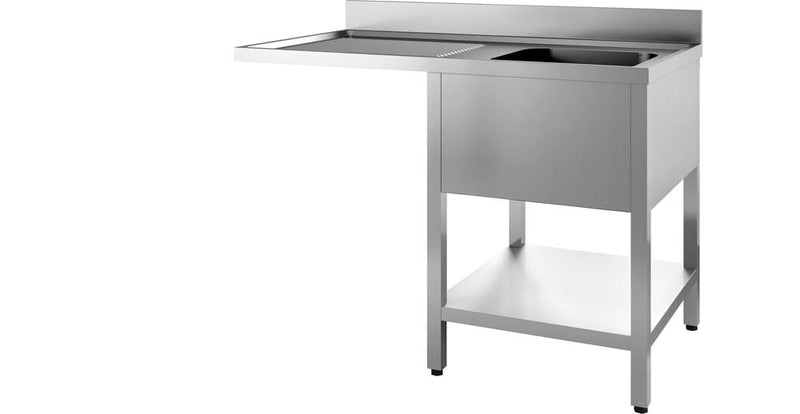 Bergman Profiline Spülzentrum 700 Mit 1 Becken Rechts & Plattenüberstand B1600