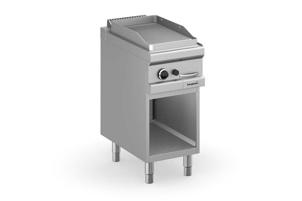 Bergman Profilline Plus 700 Gas Grill with Grooved Top and Open Base - 5.5 kW