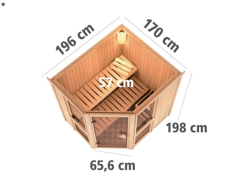Karibu Sauna Amelia 1