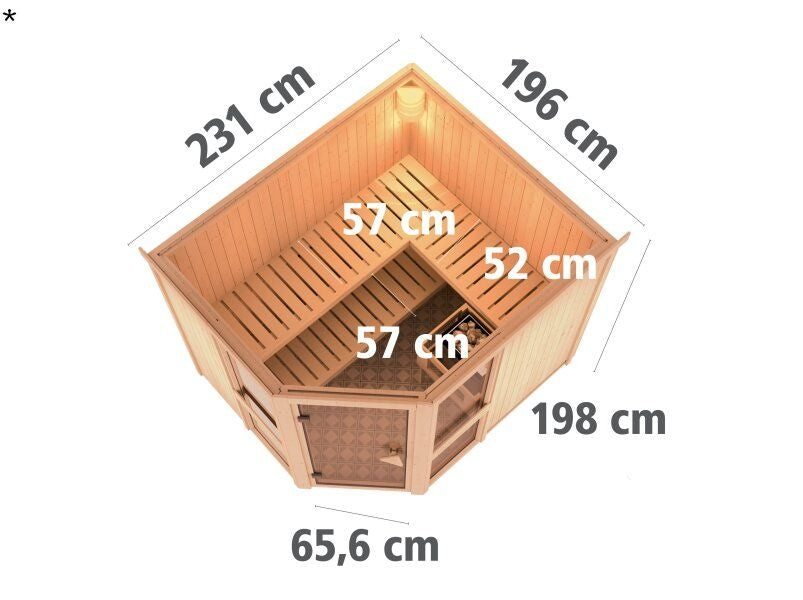 Karibu Sauna Amelia 3