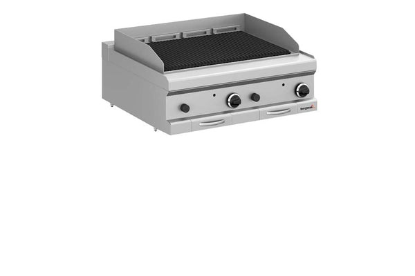 Bergman Profilline Plus 700 gas lava stone grill (tabletop unit) - 15 kW