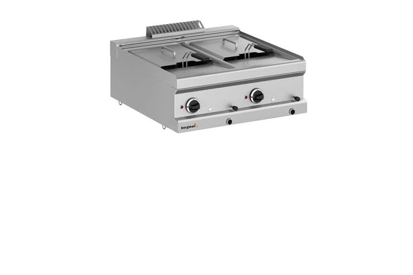 Bergman Profilline Plus 700 Electric Deep Fryer 12 + 12 Liters - 18 Kw
