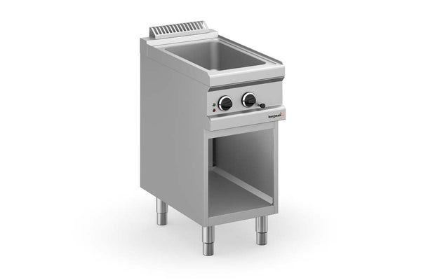 Bergman Profilline Plus 700 Electric Bain-Marie 1 Basin GN 1/1 - With Open Base - 1.5 Kw