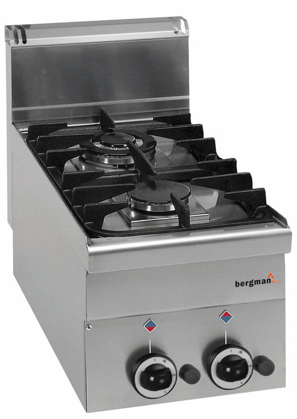 Bergman Profiline 600 Gas Stove with 2 Burners - 5.85 Kw