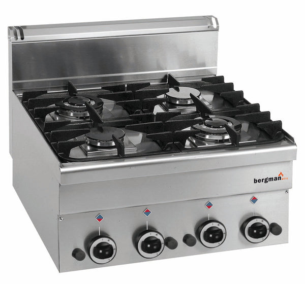 Bergman Profiline 600 Gas Stove with 4 Burners - 11.7 Kw