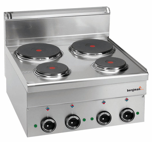Bergman Profilline Plus 600 Electric Stove and 4 Round Hotplates - 8.2 kW