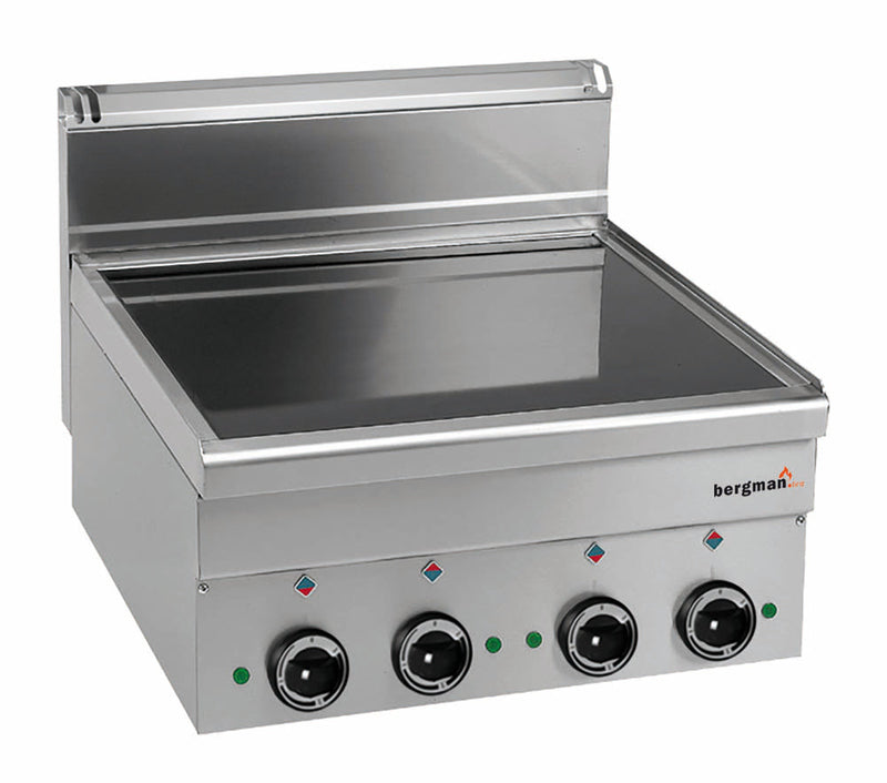 Bergman Profilline Plus 600 Elektro Ceranherd Mit 4 Kochzonen - 8,6 Kw