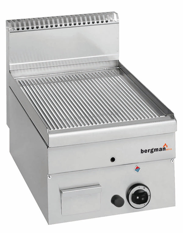 Bergman Profilline Plus 600 Gas Grill Plate Grooved - 5.1 Kw