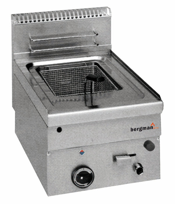 Bergman Profilline Plus 600 Gas Deep Fryer 8 Liters - 7.4 Kw