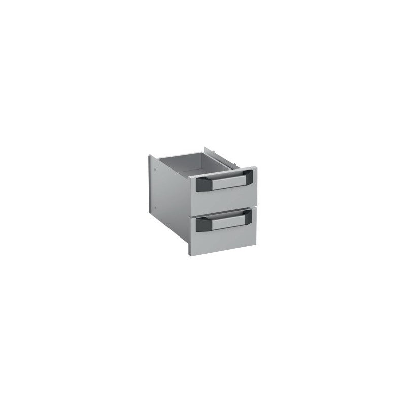Bergman Profilline Plus 700 drawer set - 2 compartments GN1/1 - 340 x 440 x 32 mm