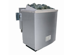 Karibu Sauna Lotta mit 9 kW Bioofen ext. Strg und Dachkranz 38 mm – Vorschau 5