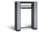 C+P Offene Garderobe, H1950xB1410xT480mm