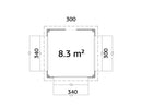 Palmako Lenna 8,3 m2 Set 306