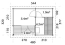 Palmako Sanna 11,5 m2