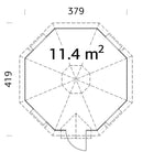 Palmako Eva 11,4 m2