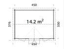 Palmako Claudia 14,2 m2