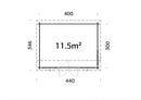 Palmako Claudia Pent 11,5 m2